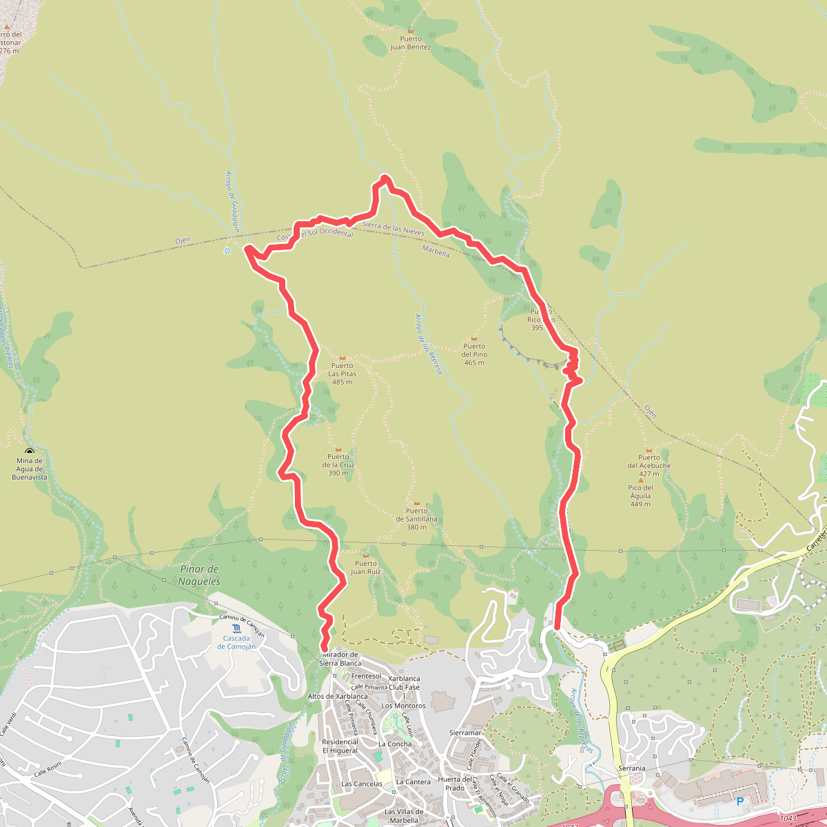 Ruta del los Tres Valles