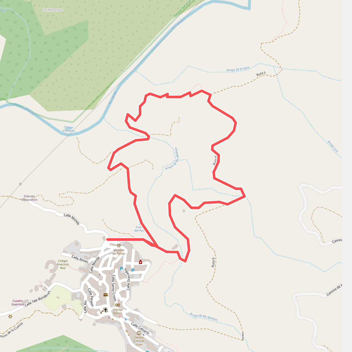 PR-A 166 Las Errizas de las Gallegas