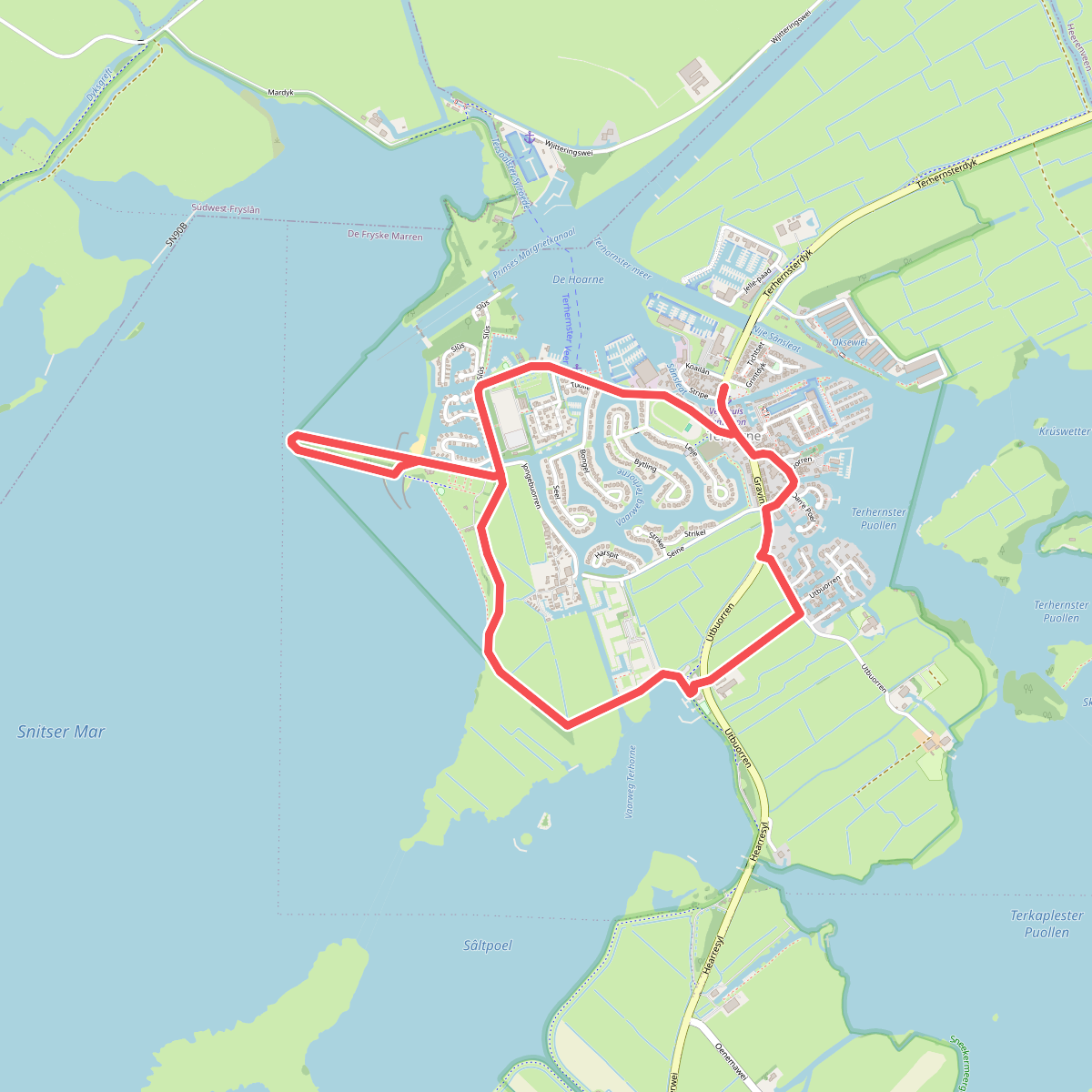 Dorpswandeling Terherne