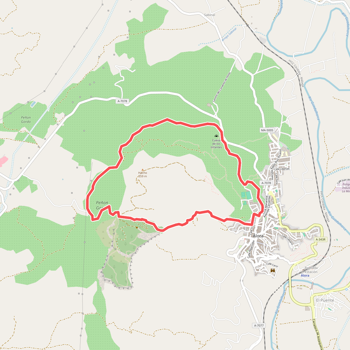 Sendero Monte Hacho