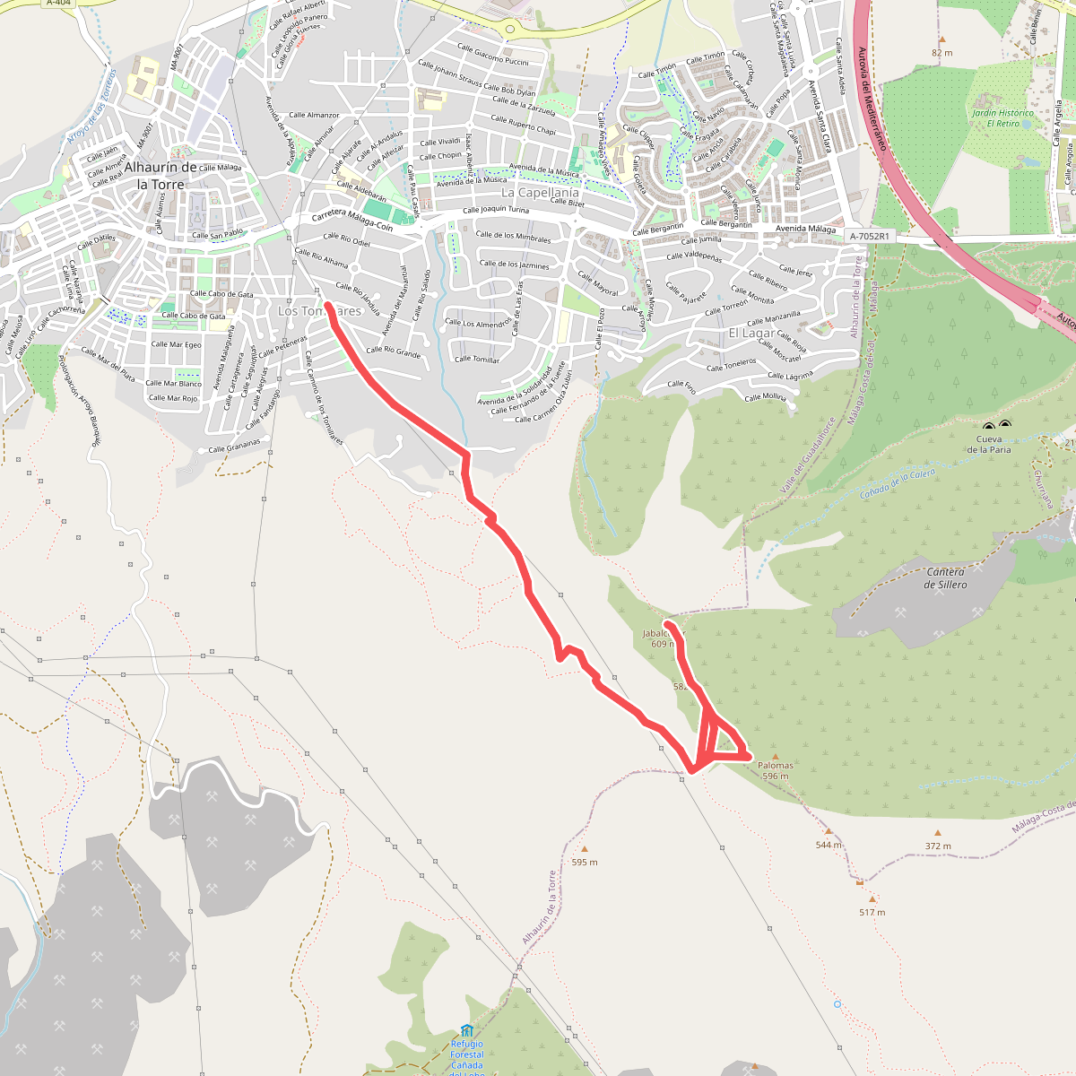 Arroyo Zambrano - Pico Jabalcuza