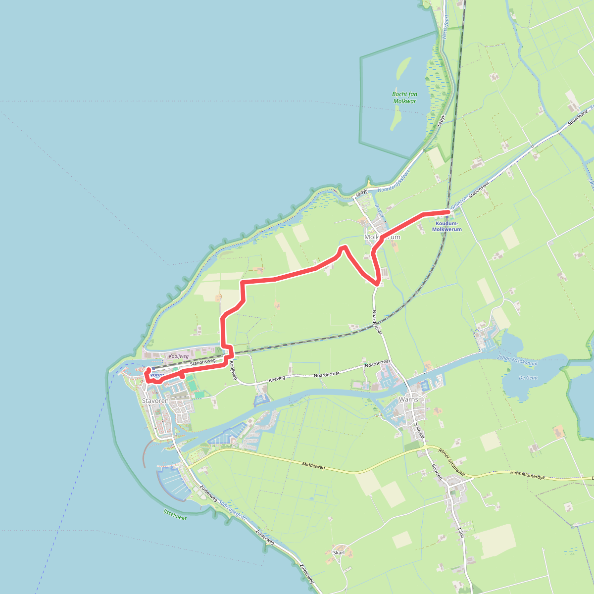 Kuiertocht Molkwerum - Stavoren