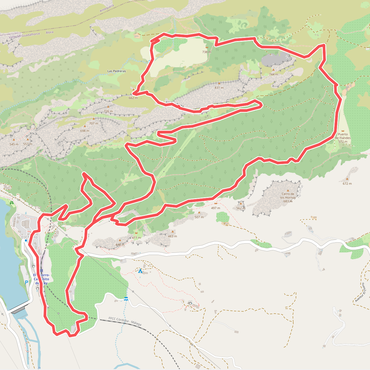 Ruta Escalera Árabe