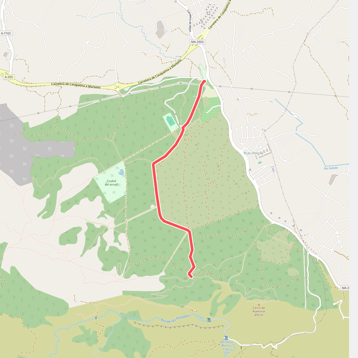 SL-A 60 Camino de la Fuente - Llanos de Matagallar