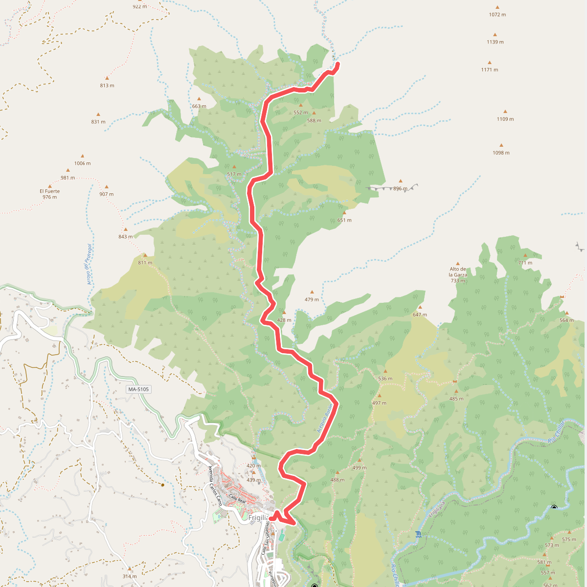 Ruta al Cóncar