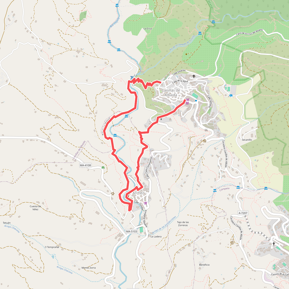 SL-A 277 Los Molinos - Río Turvilla