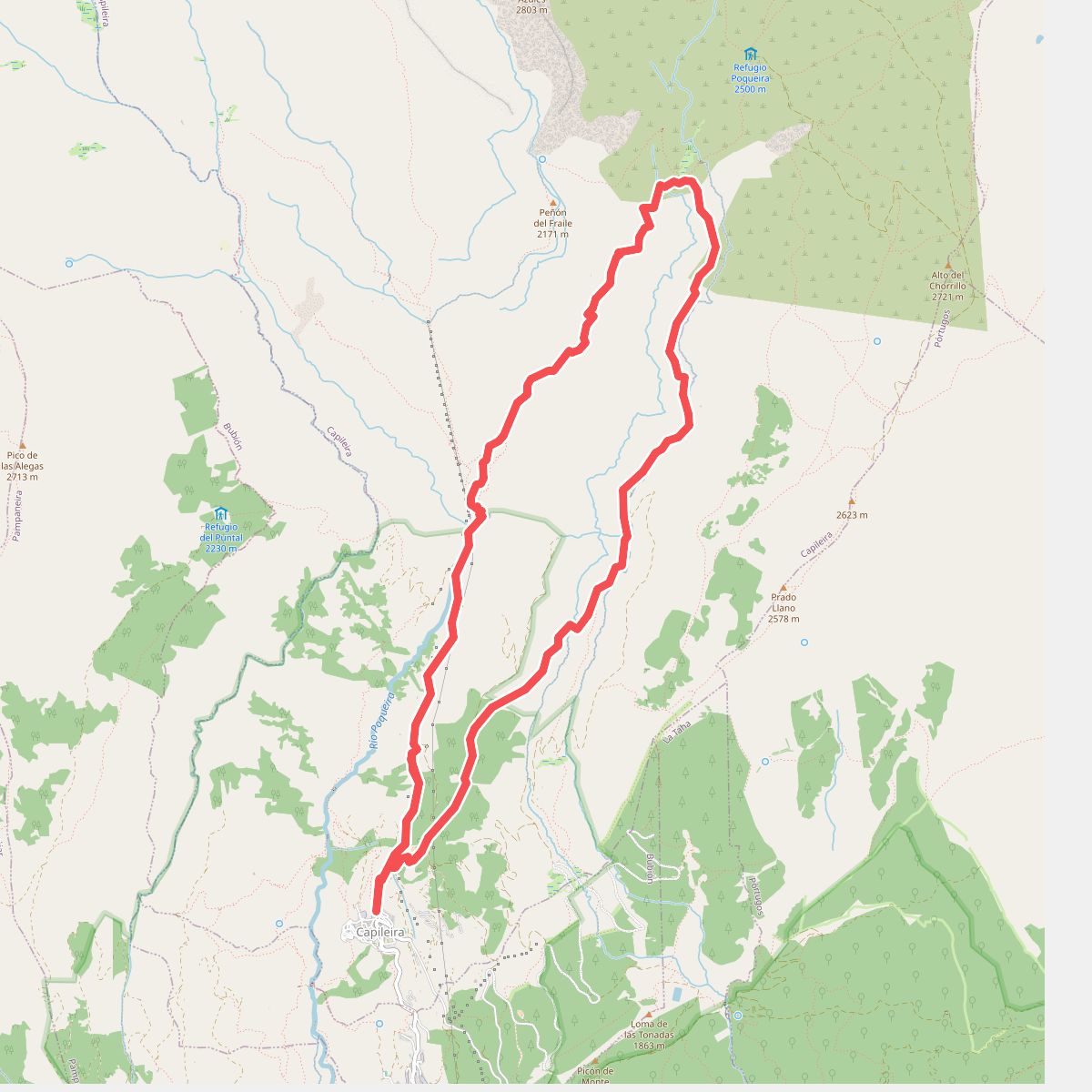 PR-A 23 Acequias del Poqueira