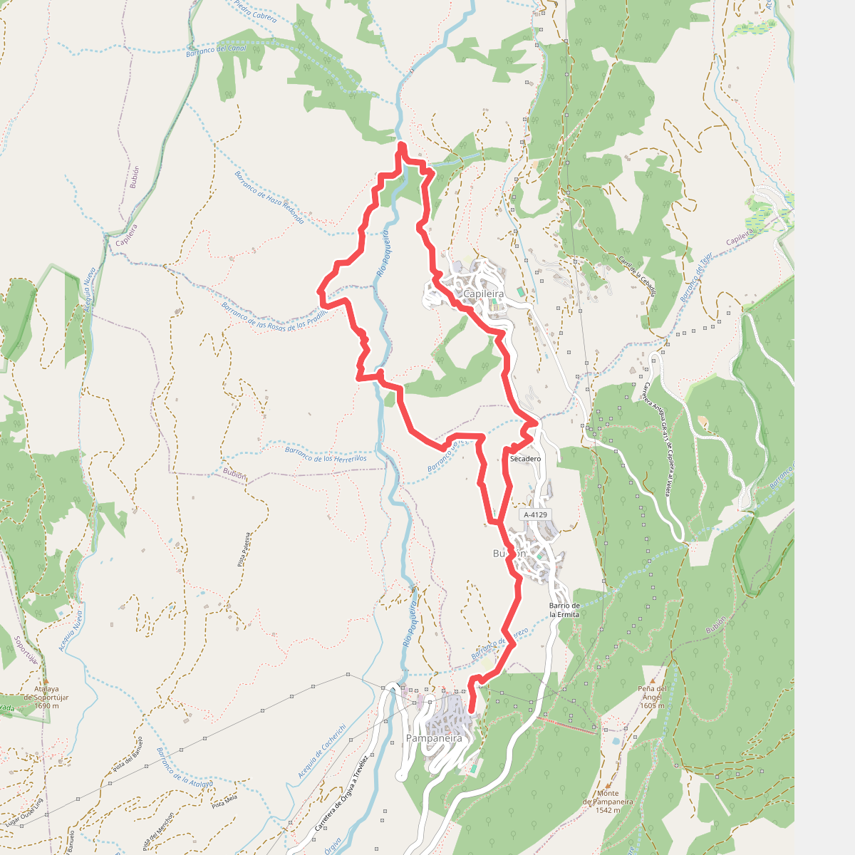 PR-A 70 Pueblos del Poqueira