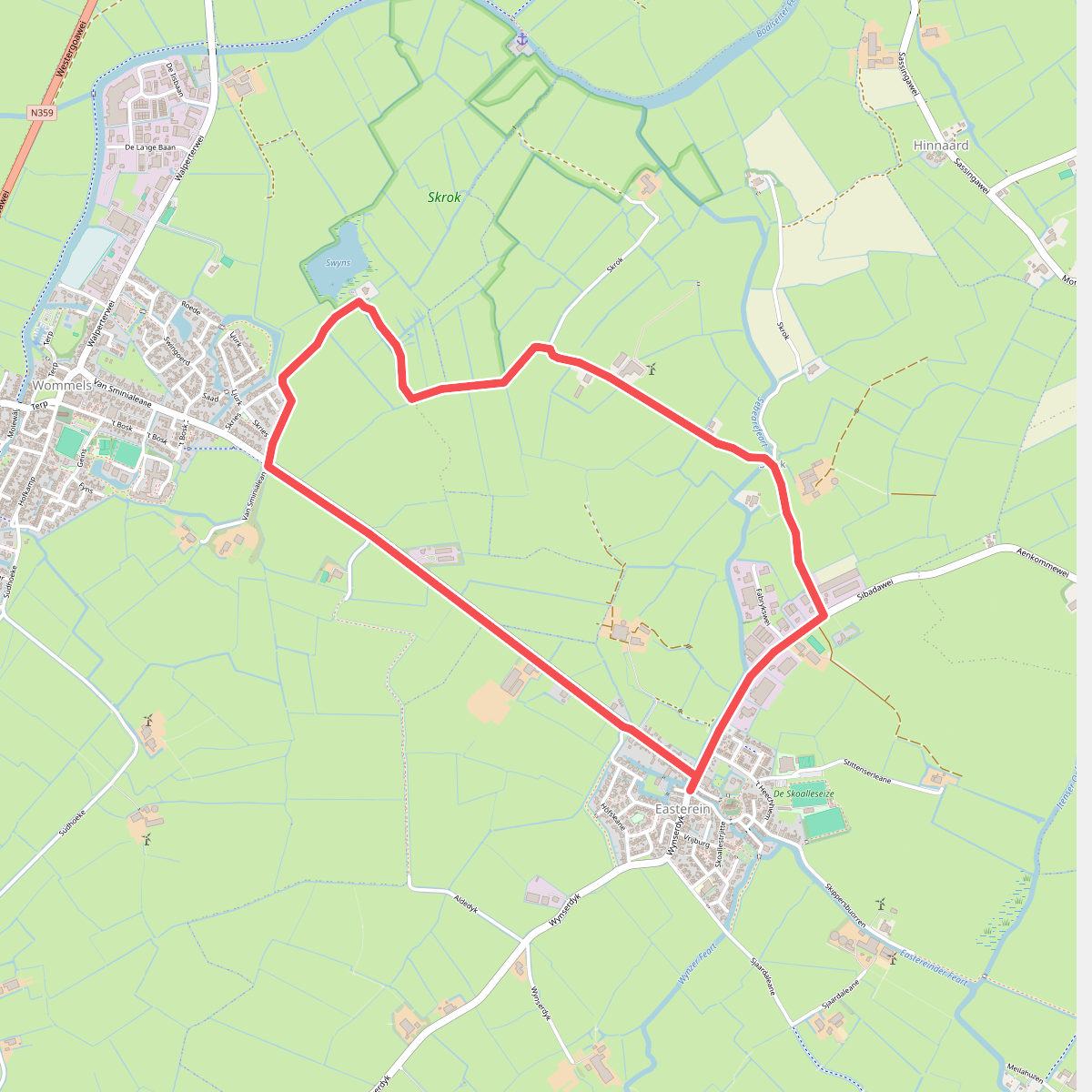 Kuiertocht Skrok | Easterein
