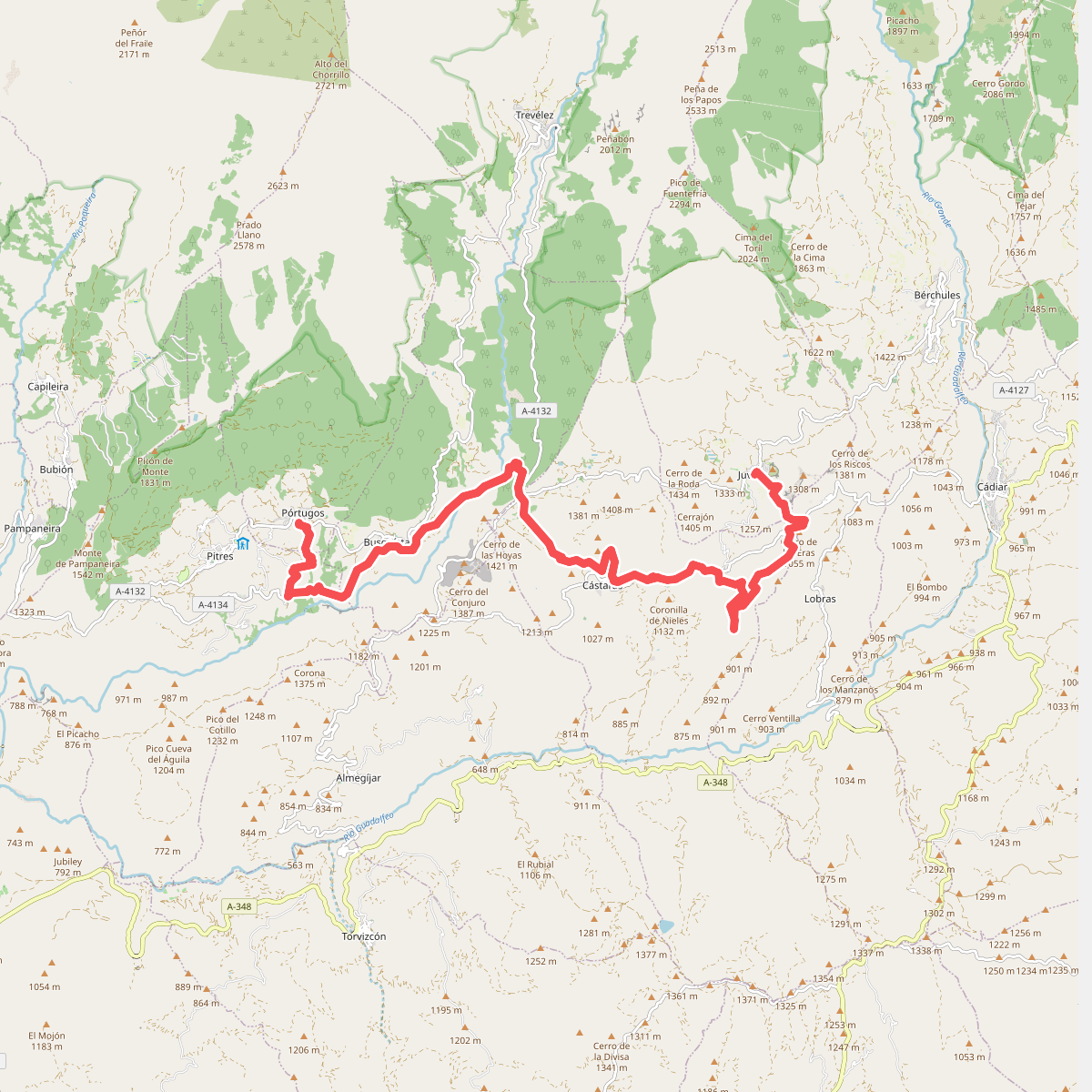 PR-A 299 Ruta Medieval de la Alpujarra