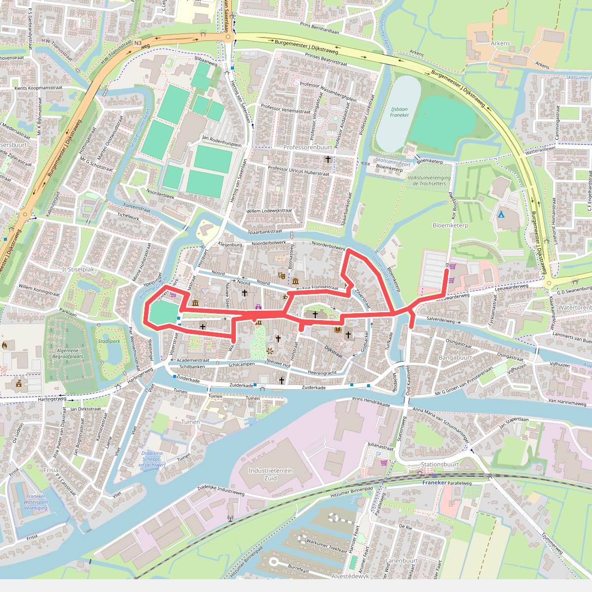Franeker | augmented reality route