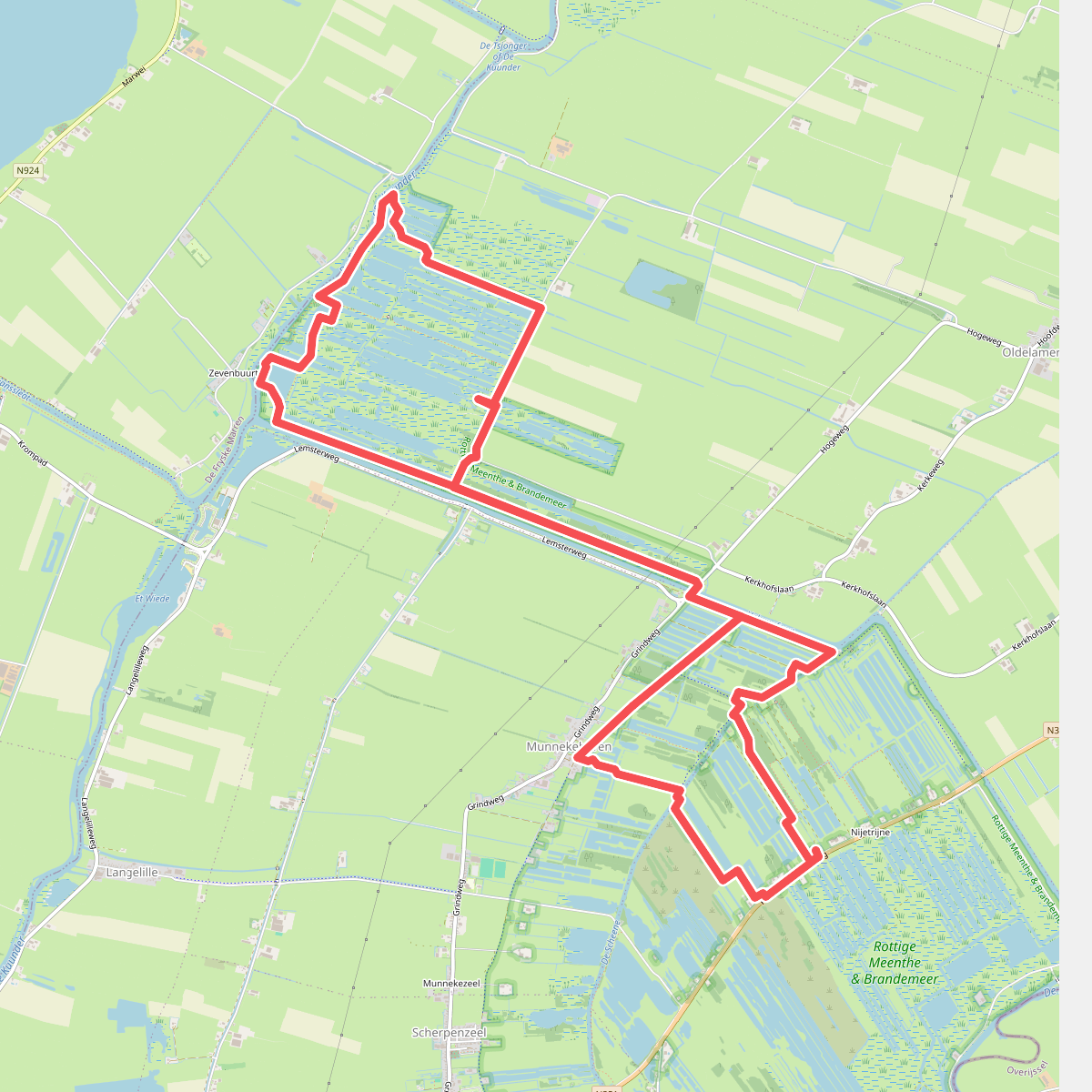 Boswachterspad Rottige Meente