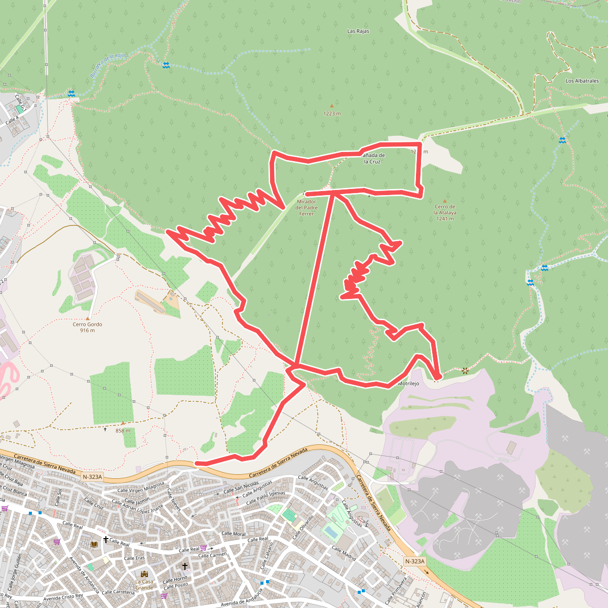PR-A 376 Circular de la Atalaya (Padre Ferrer)