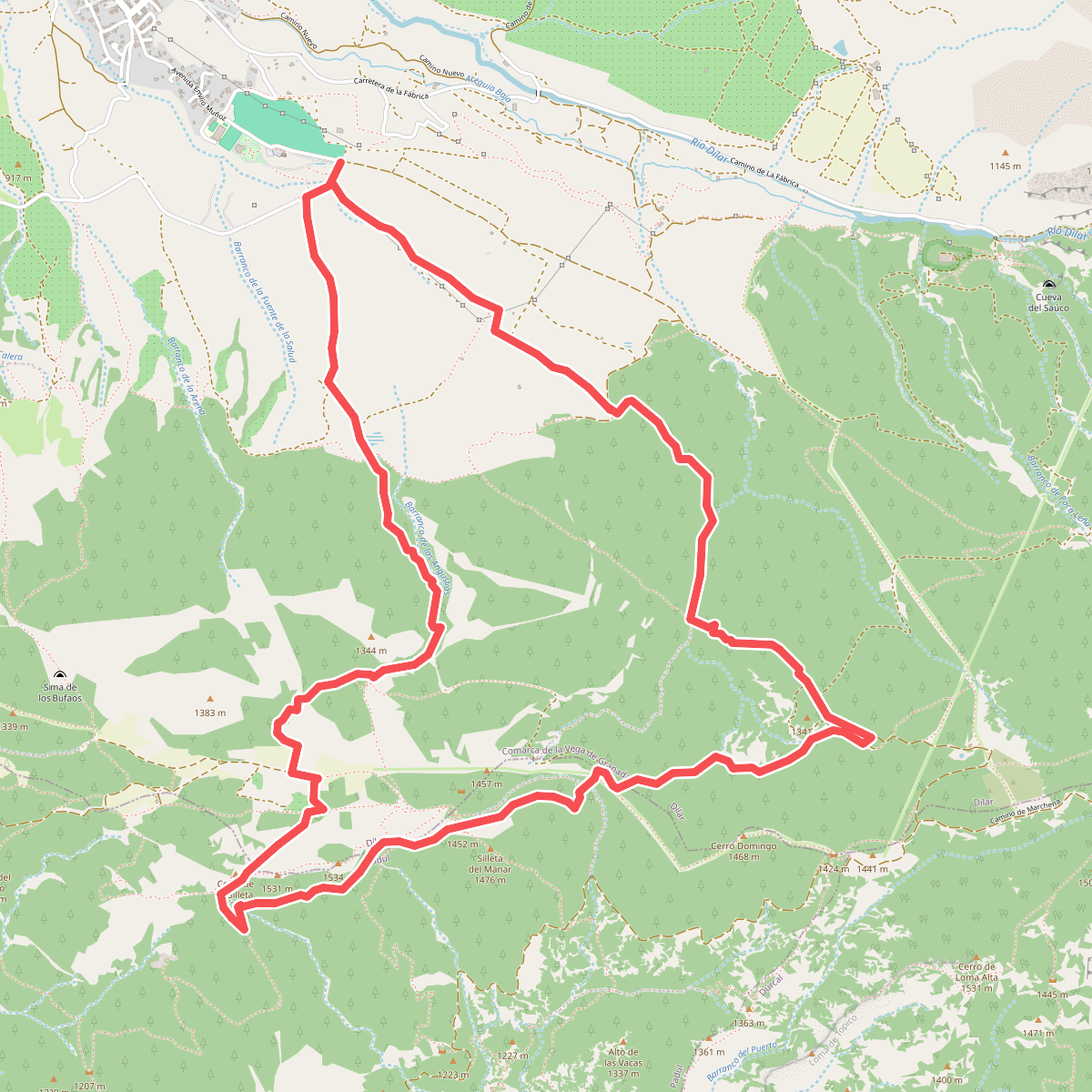 PR-A 73 La Silleta del Padul