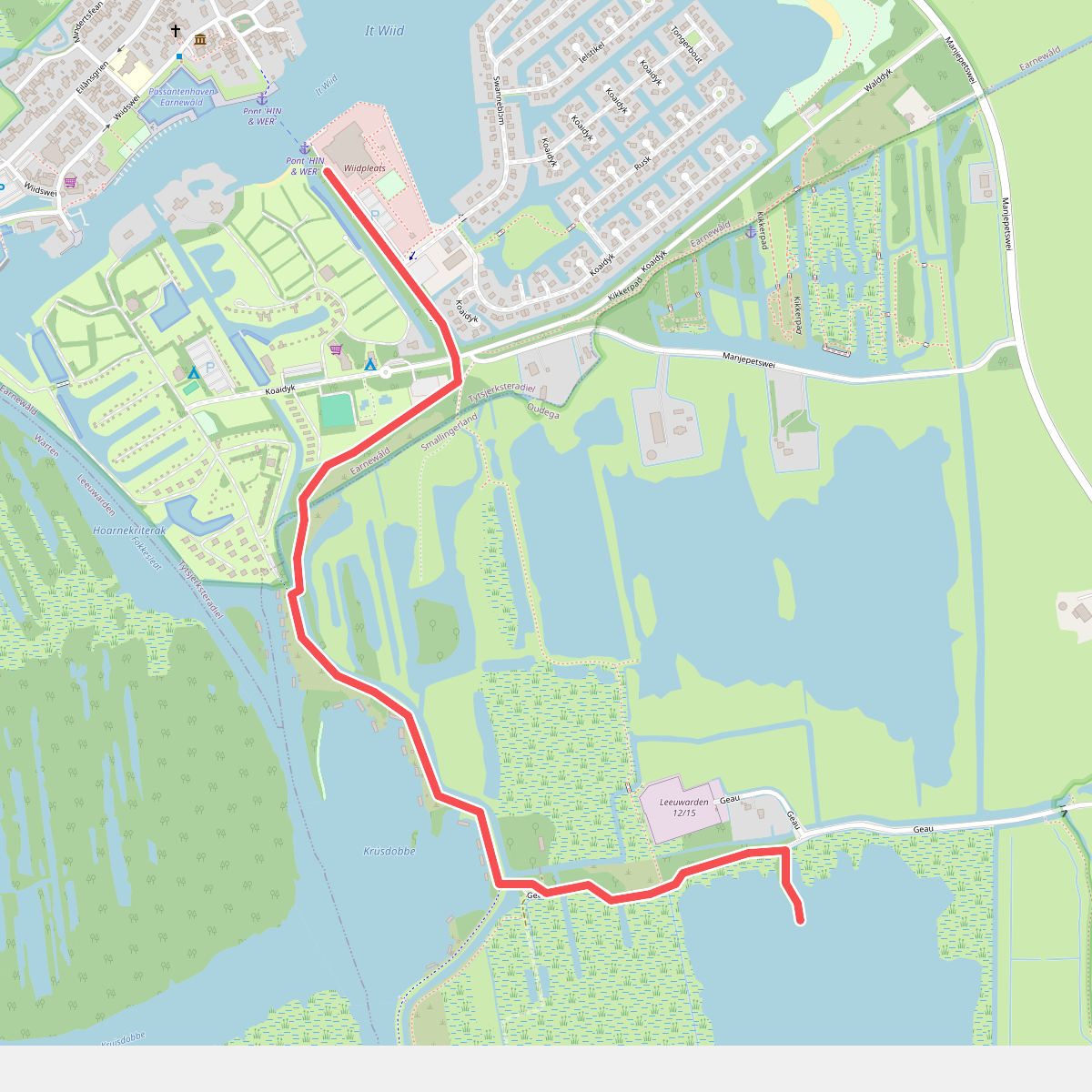 Rolstoelroute Alde Feanen