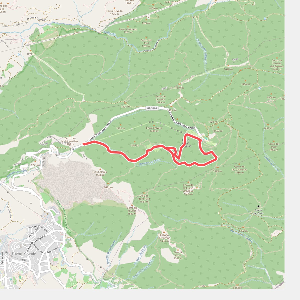 Puerto Alfacar - Alfaguara