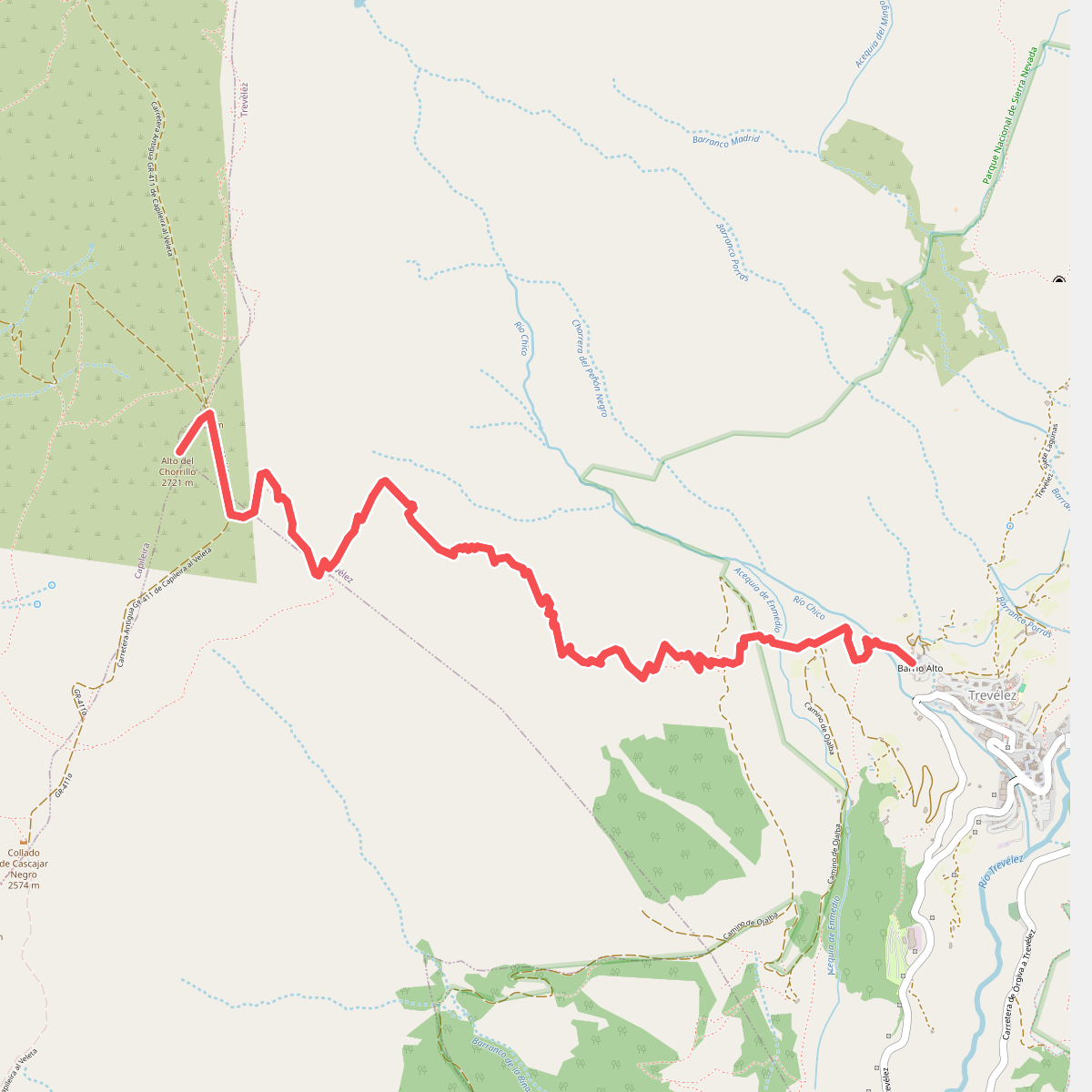 SL-A 81 Trevelez-Alto de Chorrillo