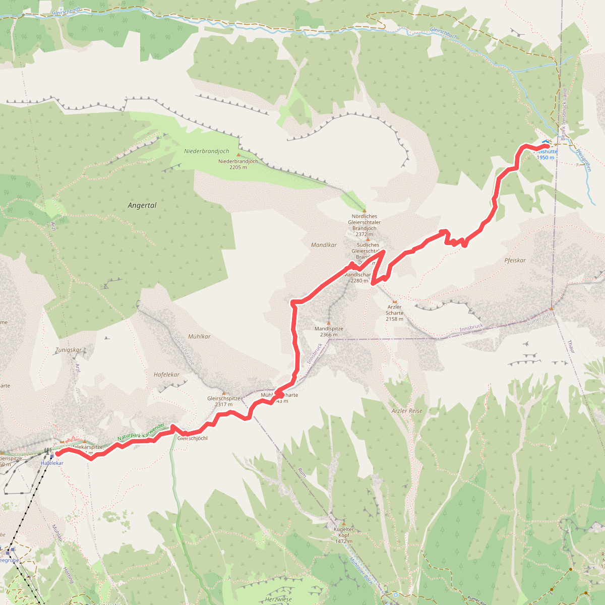 Goetheweg (Wanderweg 219)