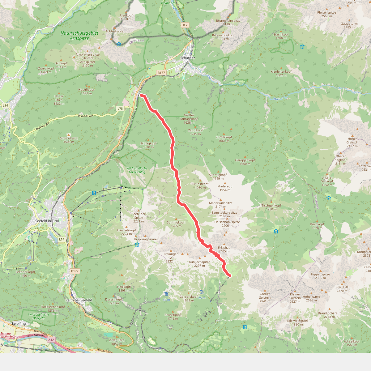 Wanderweg 212