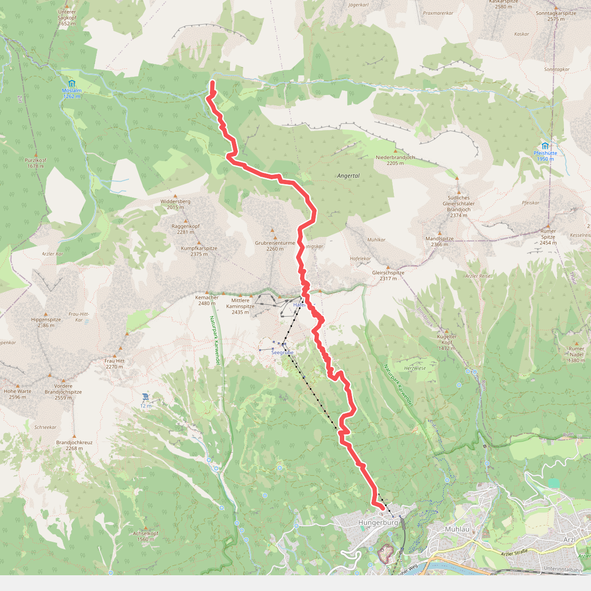Wanderweg 216