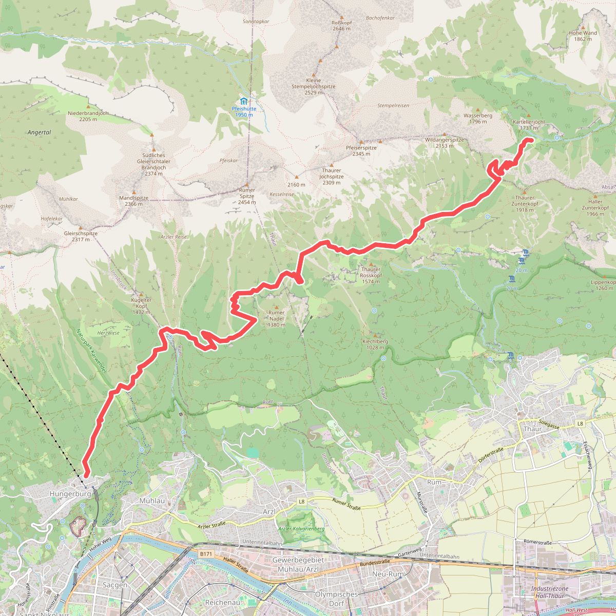 Wanderweg 218