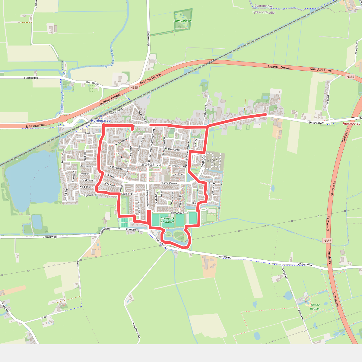 Rondwandeling Hurdegaryp