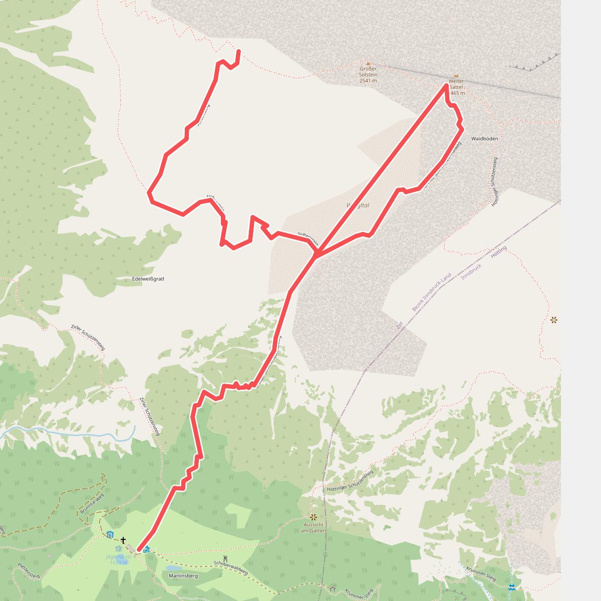 54 Neue Magdeburger Hütte - Großer und Kleiner Solstein