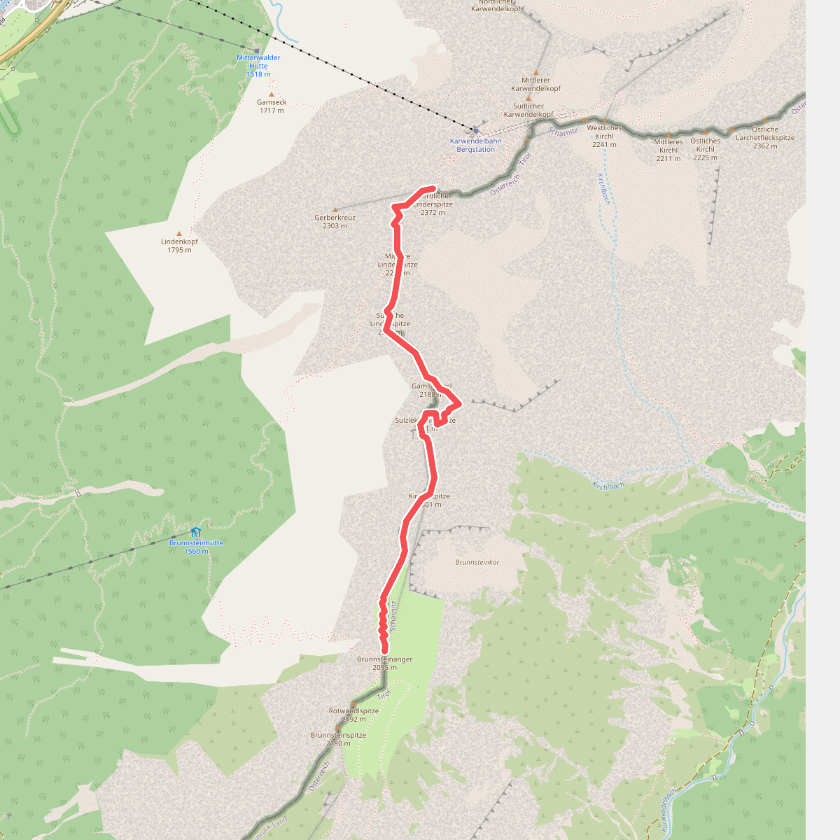Mittenwalder Höhenweg