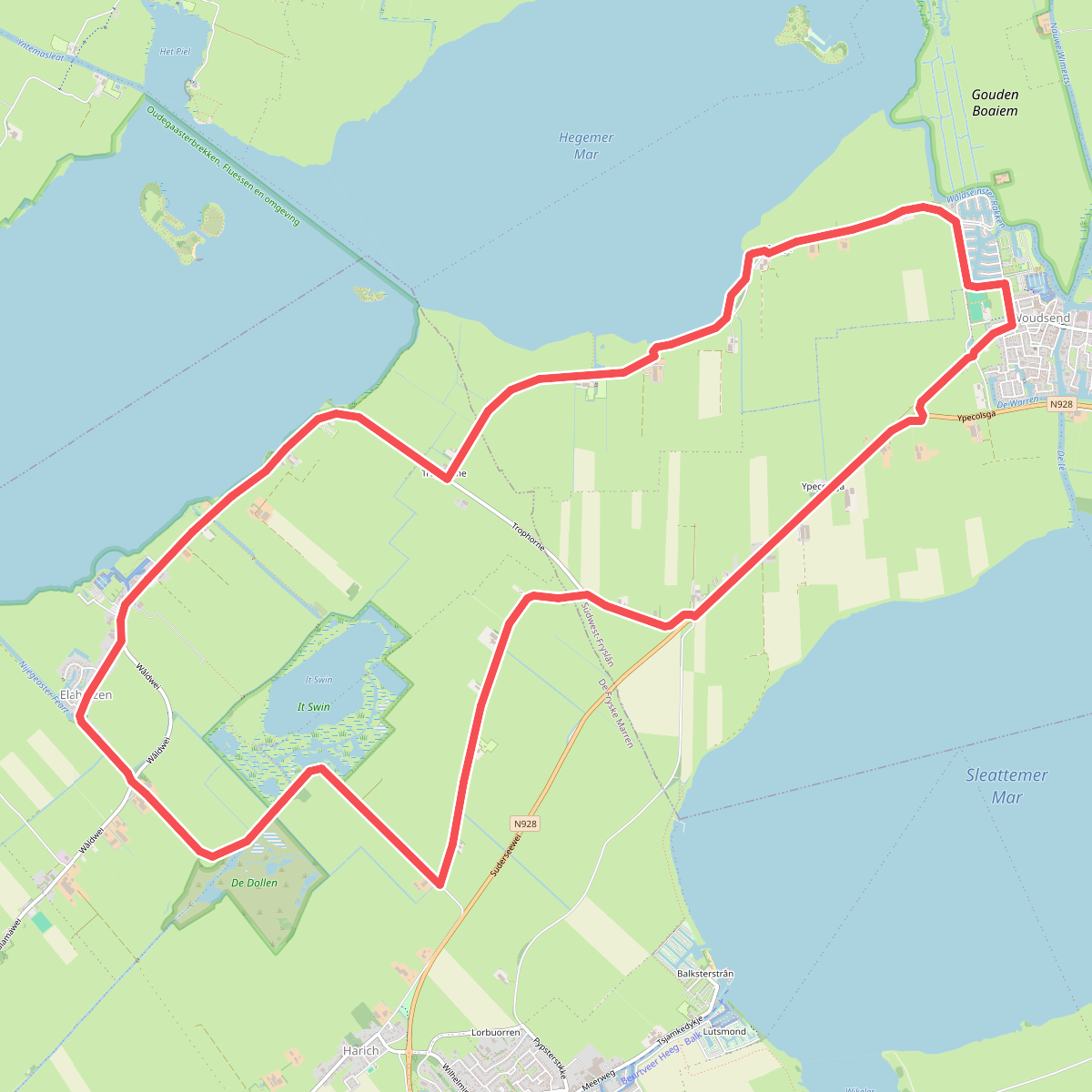 Wandelen tussen water en land in Waterland