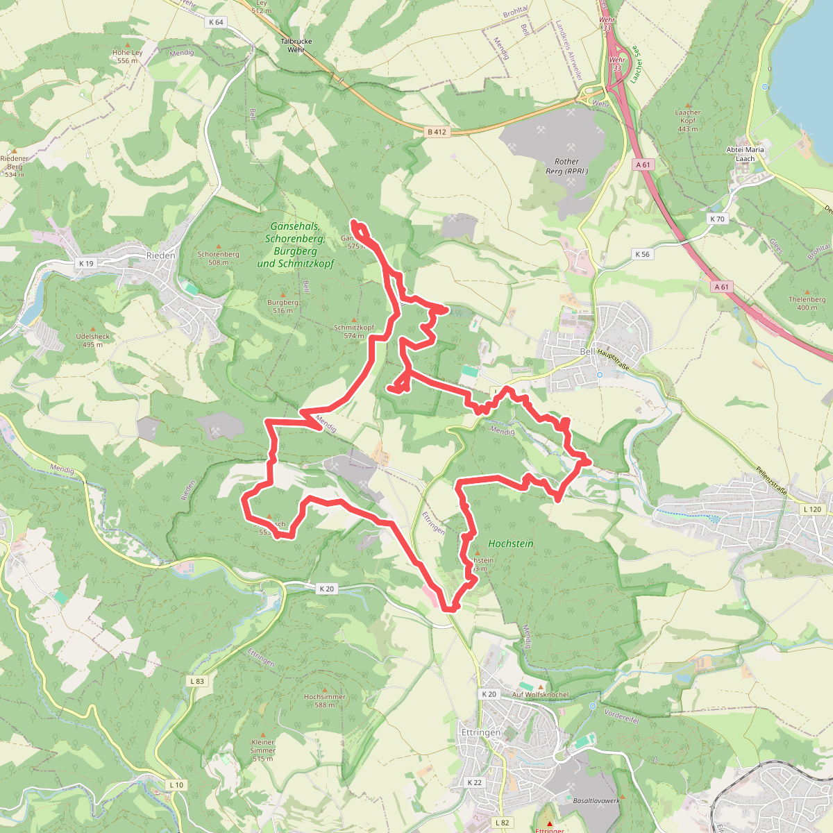 Vier Berge Tour