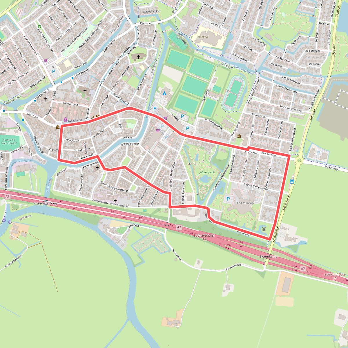 Kuiertocht Bolsward
