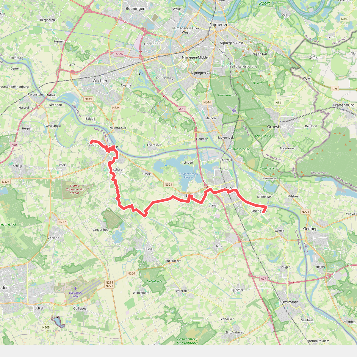 Velp - Sint Agatha · Ons Kloosterpad etappe 5