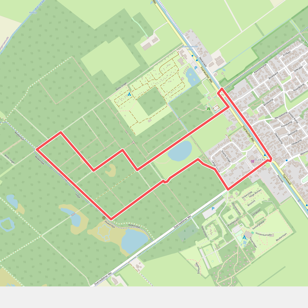 Wandeling Slotplaats Bakkeveen