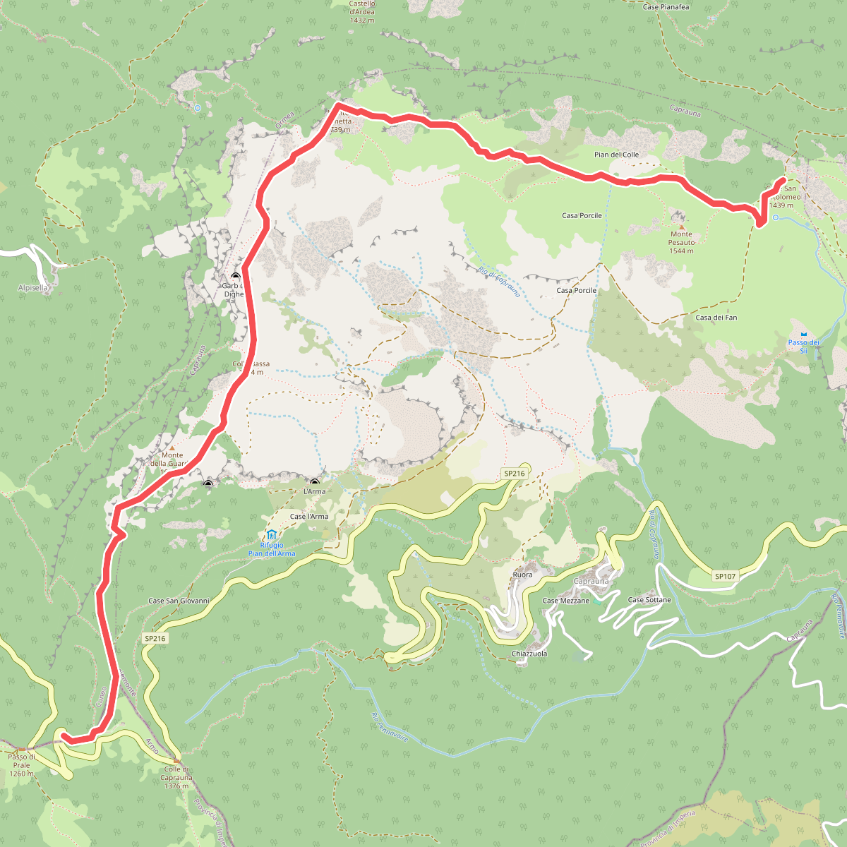 Passo di Prale - Colle San Bartolomeo