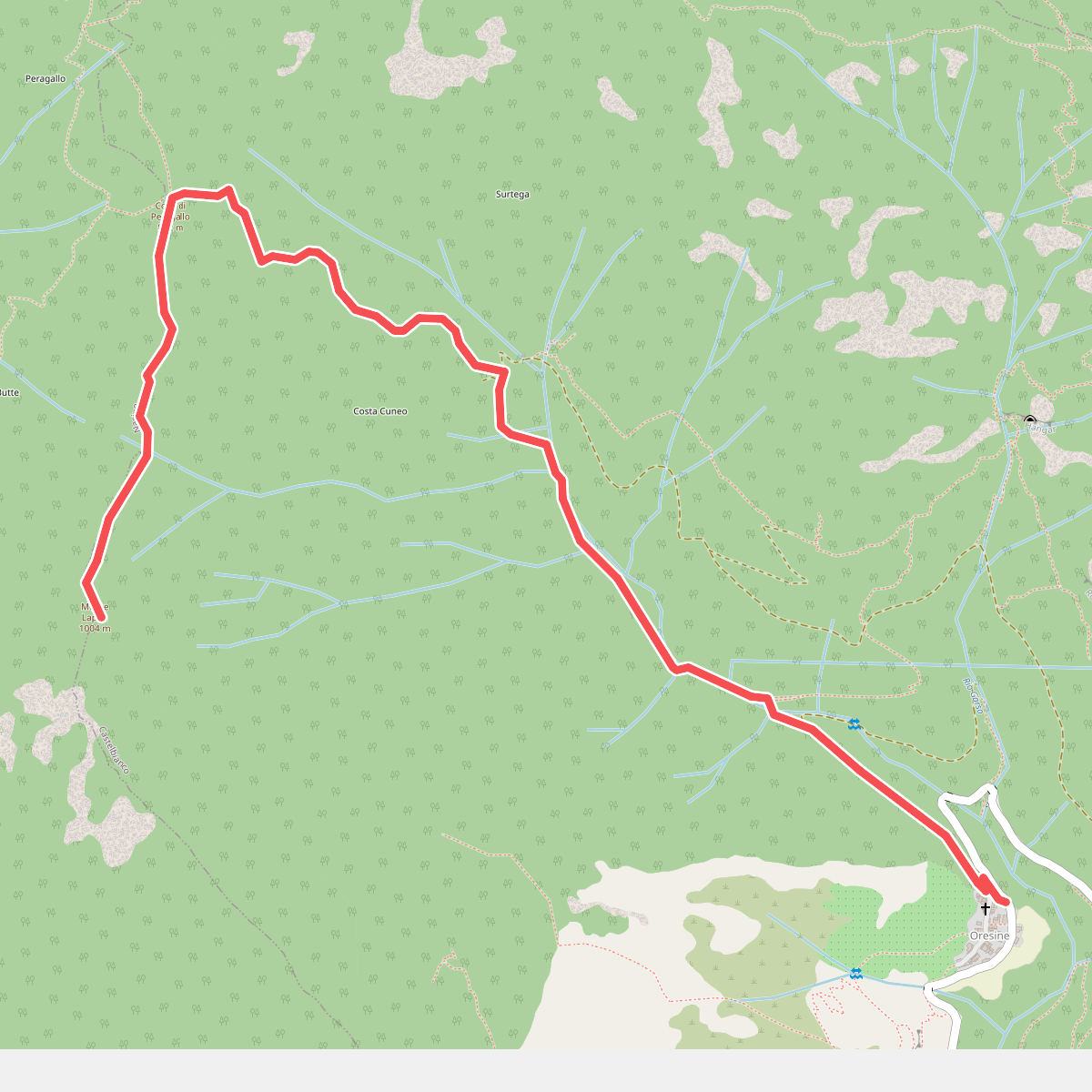 Oresine - Monte Lapeu