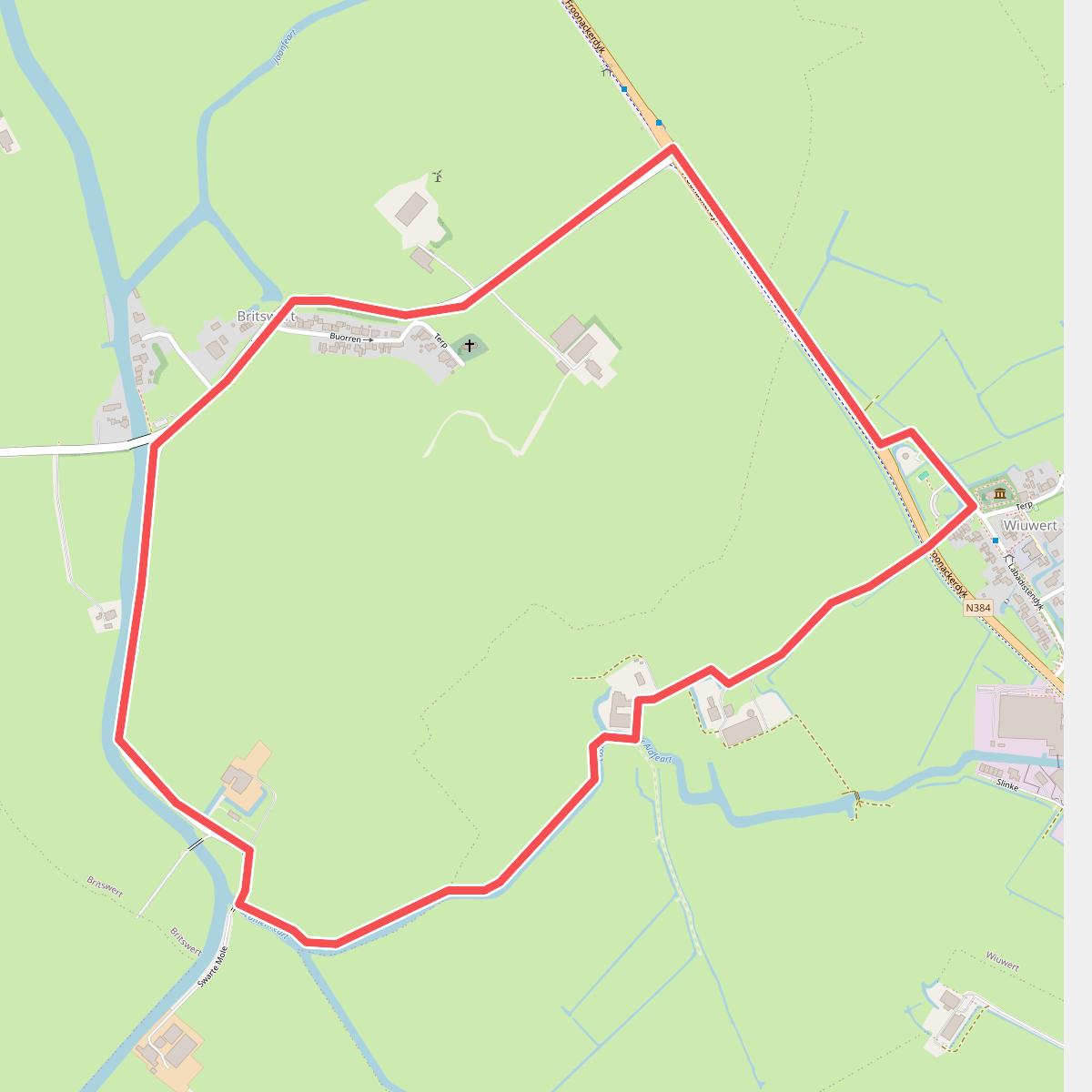 Kuiertocht Wiuwert - Britswert