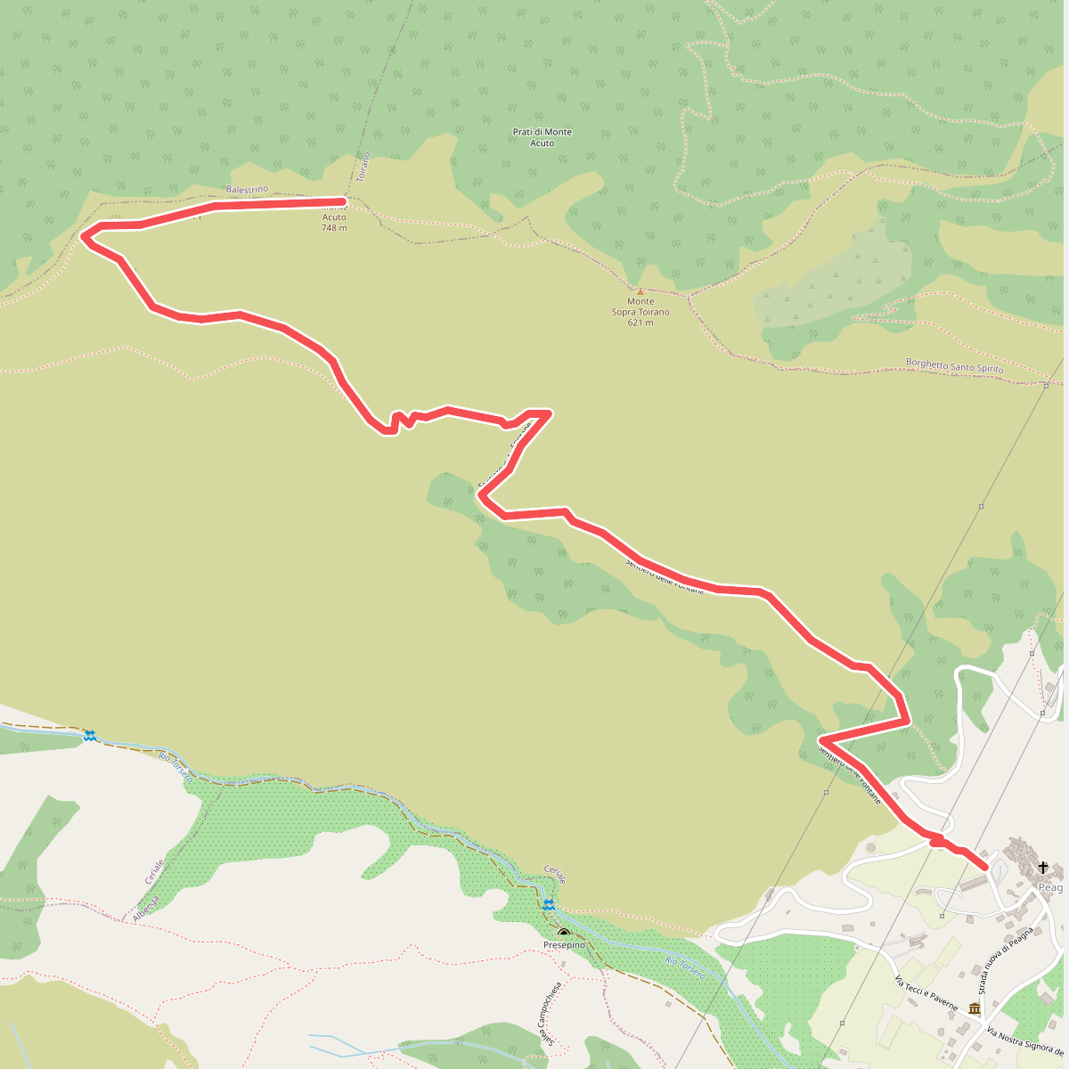 Peagna - Monte Acuto