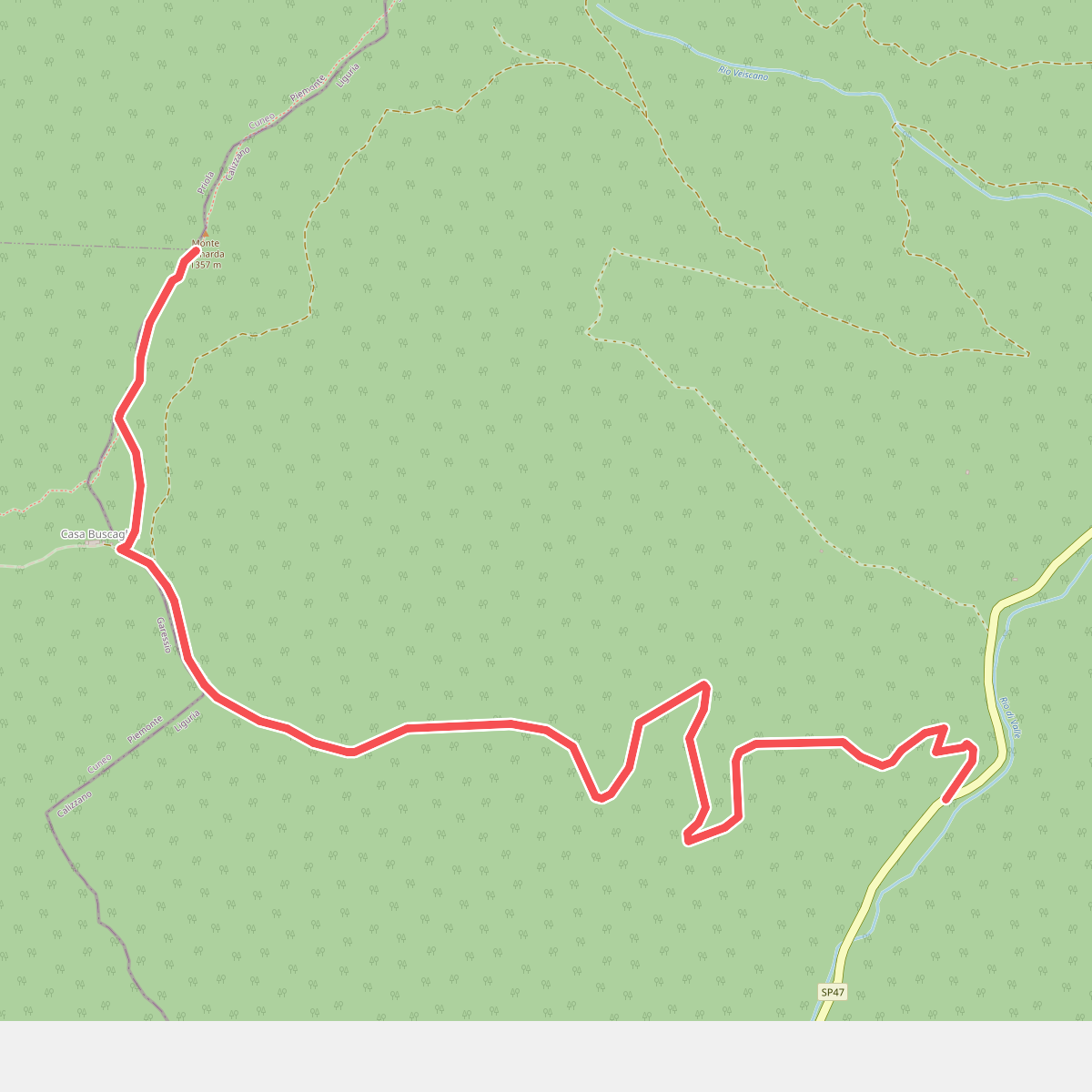 Pian per Valle - Monte Spinarda