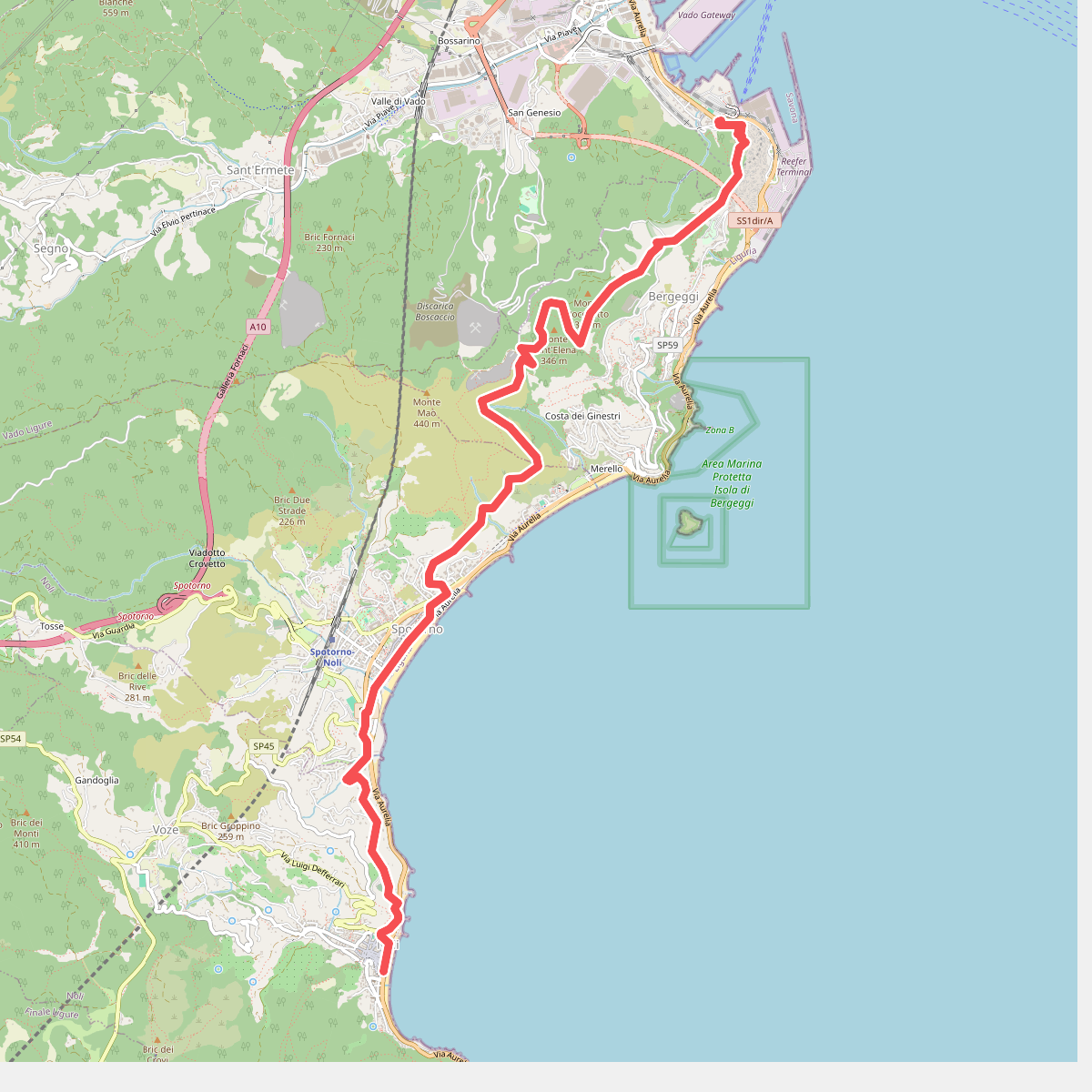 Sentiero Liguria - Tappa 18