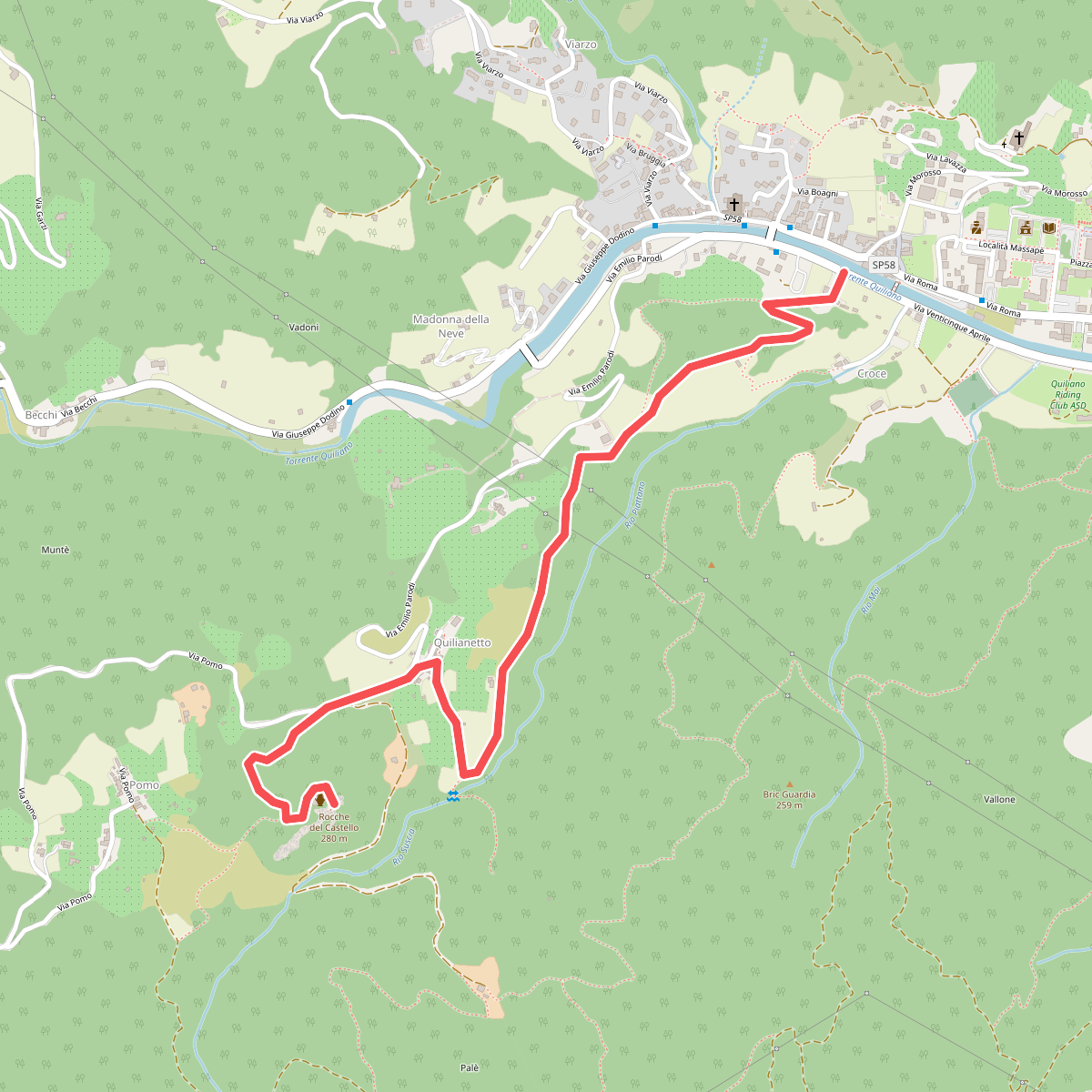 Quiliano - Rocche del Castello