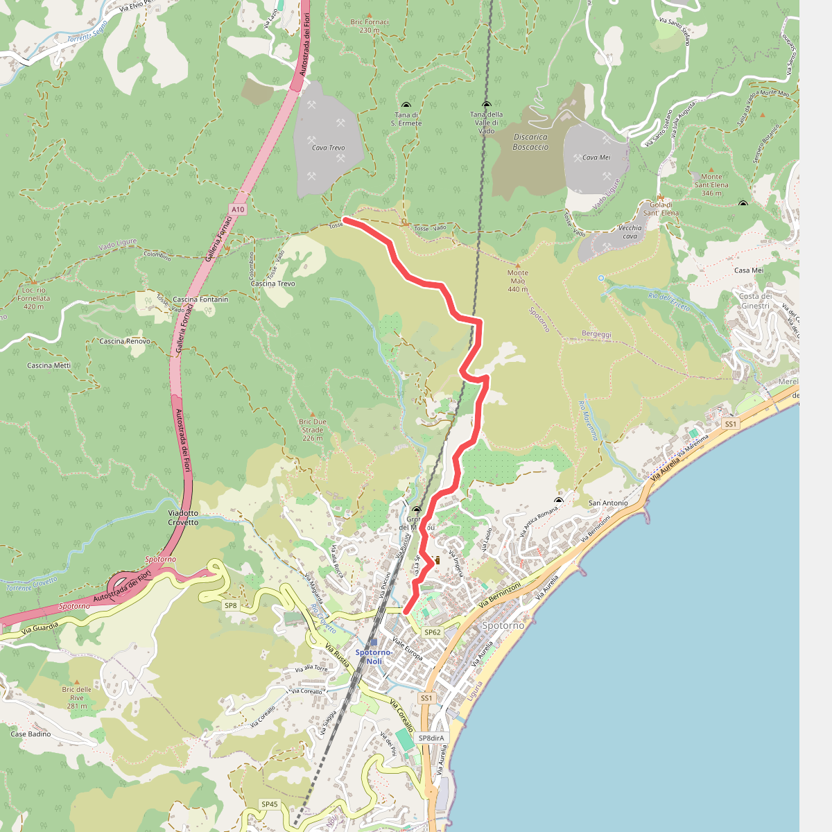Spotorno - Passo Stretto