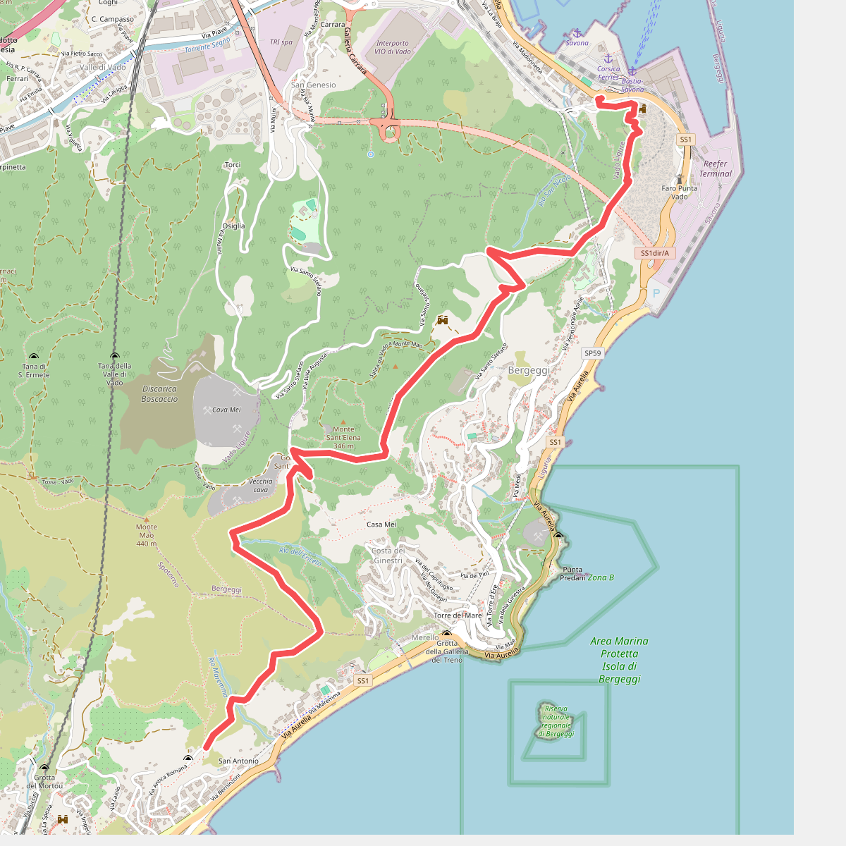 Variante Vado Ligure - Spotorno