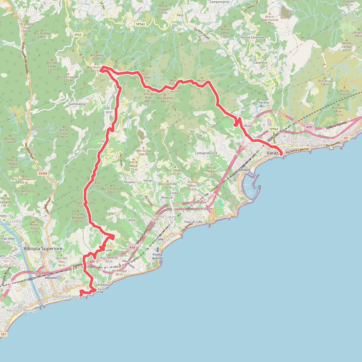Sentiero Liguria - Tappa 16