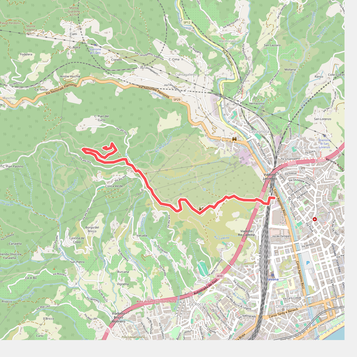 Savona - Monte Curlo