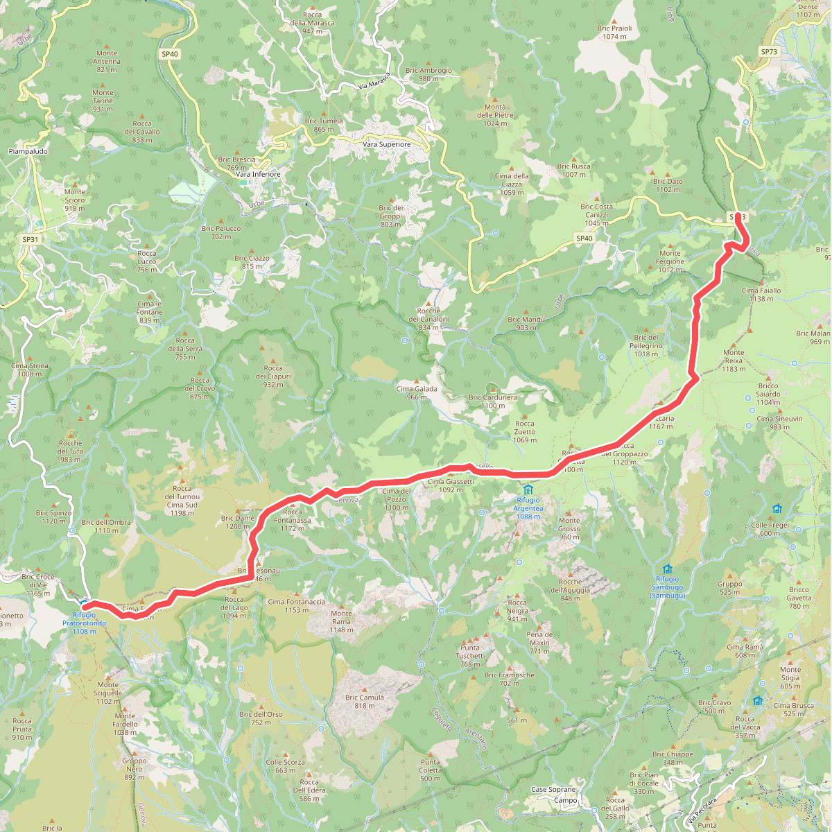 Prato Rotondo - Passo del Faiallo