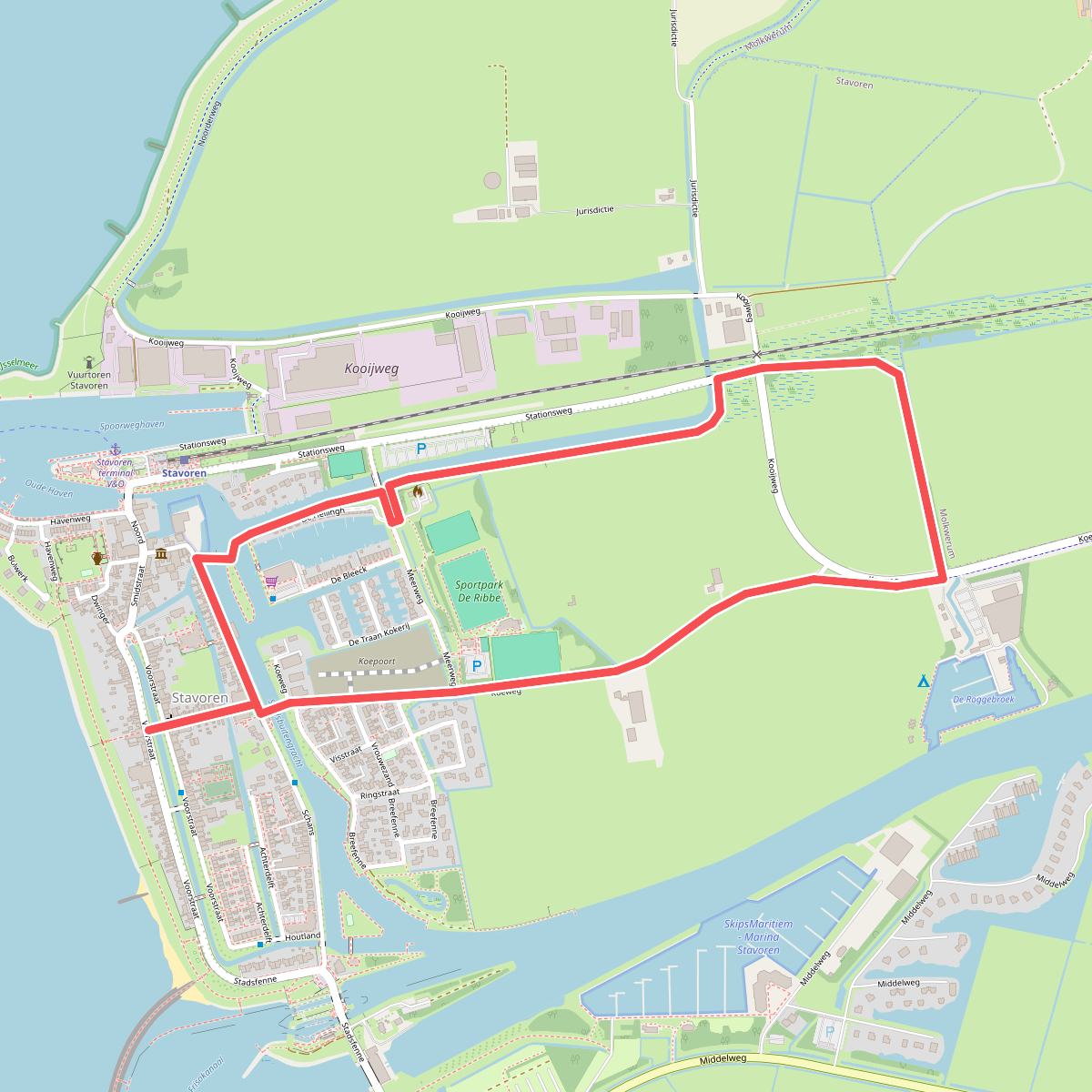 Kuiertocht Stavoren