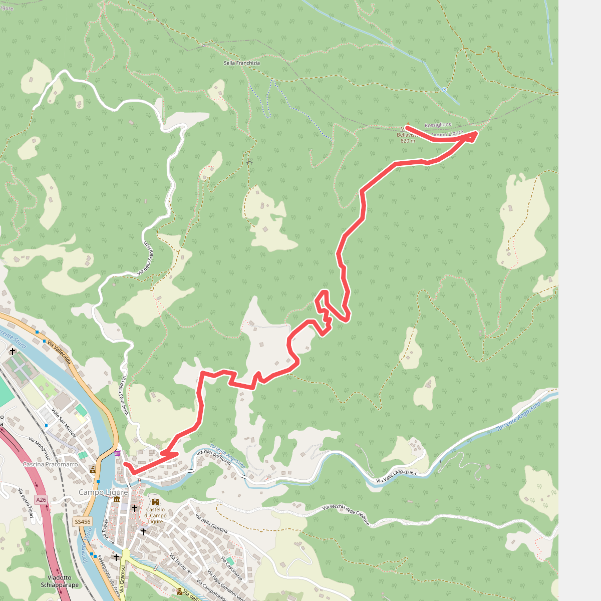 Campo Ligure - Monte Bellavista