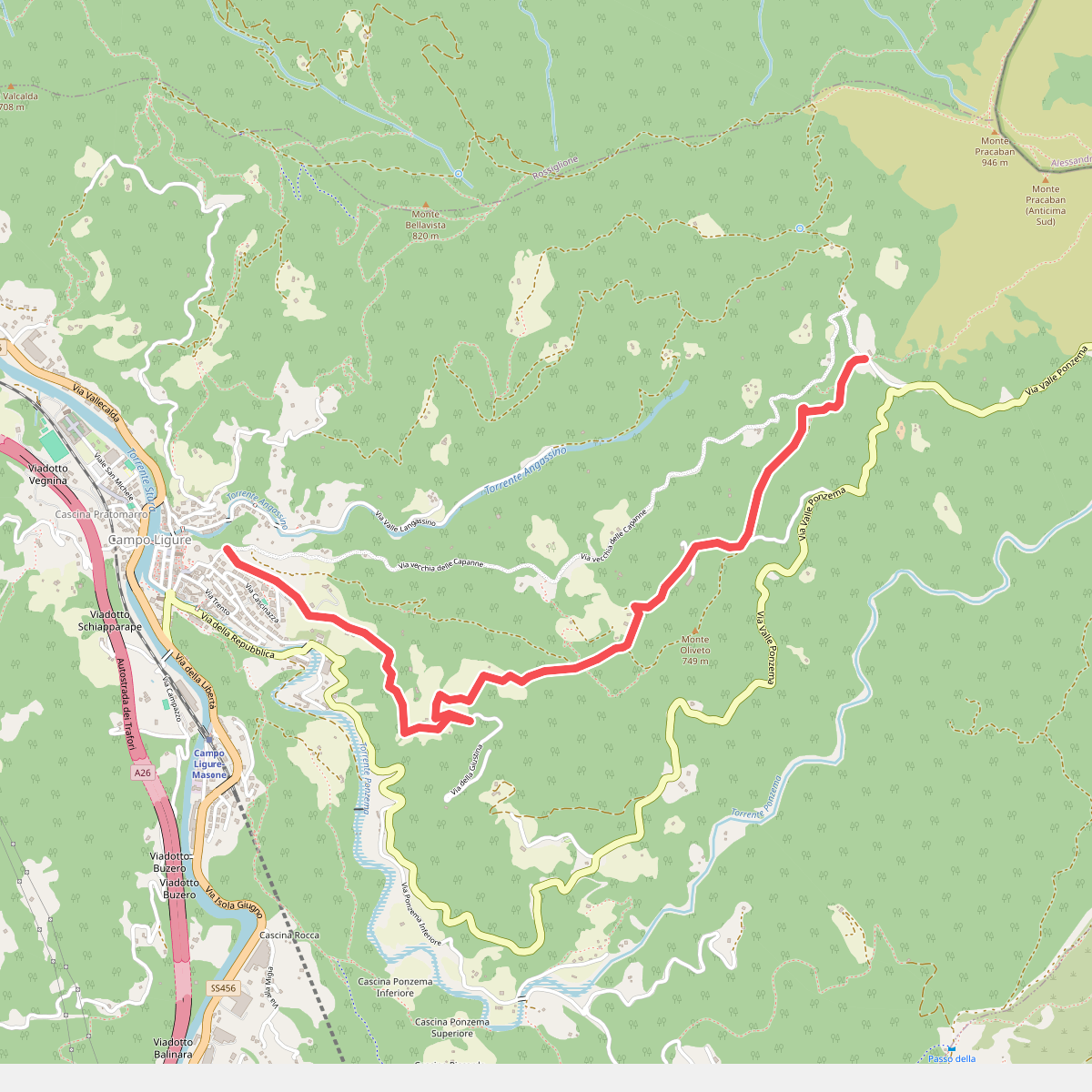 Campo Ligure - Pian dei Rapa