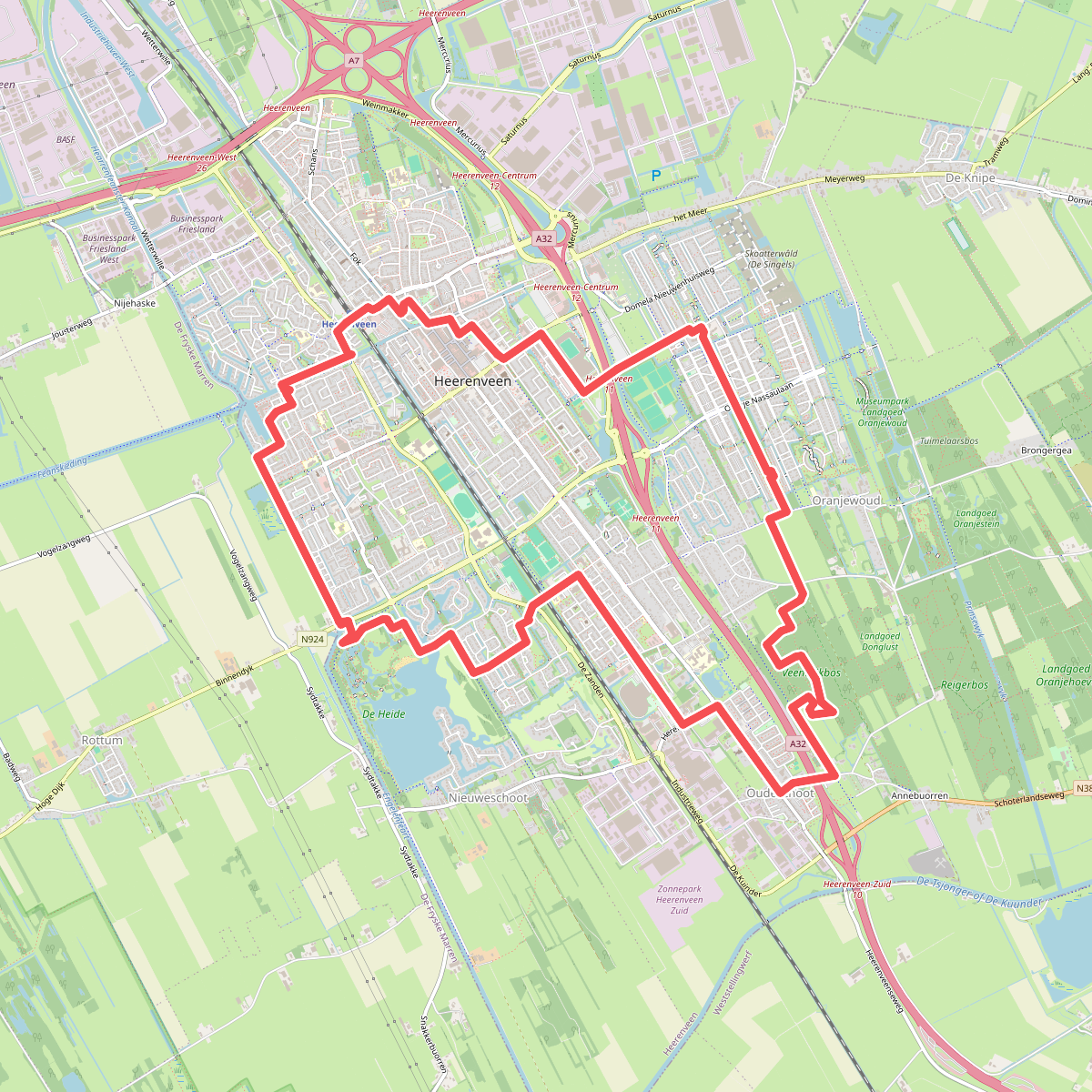 Bonifatius Kloosterpad en Heerenveen
