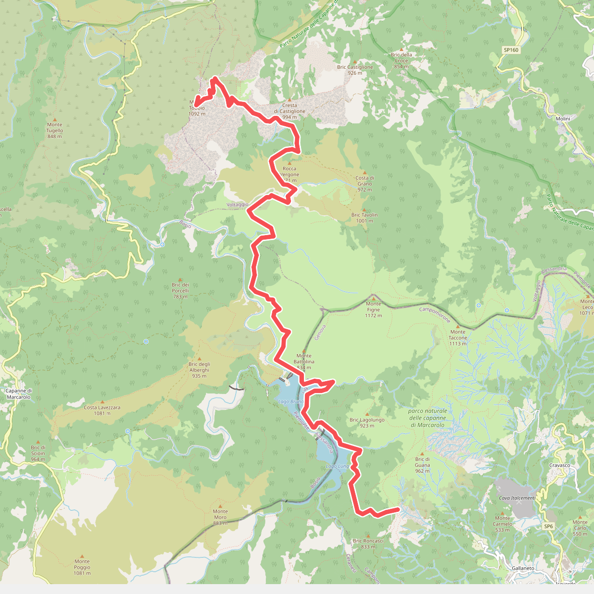Passo Prato Leone - Monte Tobbio